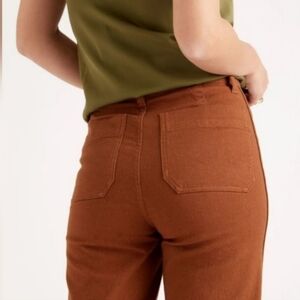 Quince Stretch Organic Cotton Crop Pant